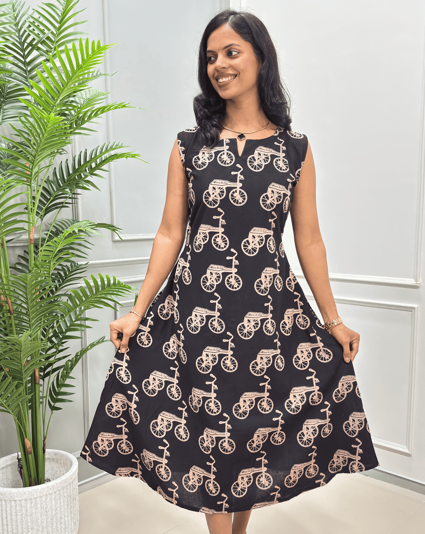 Isha Handblock Ajrakh One-piece