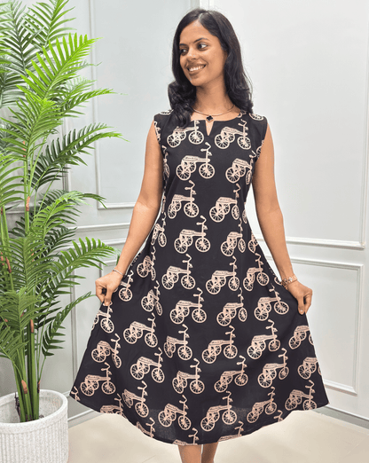 Isha Handblock Ajrakh One-piece