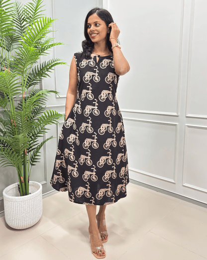 Isha Handblock Ajrakh One-piece