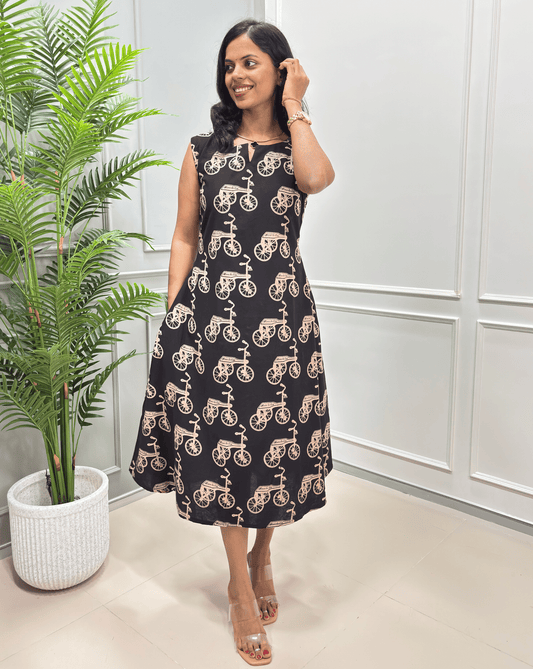 Isha Handblock Ajrakh One-piece