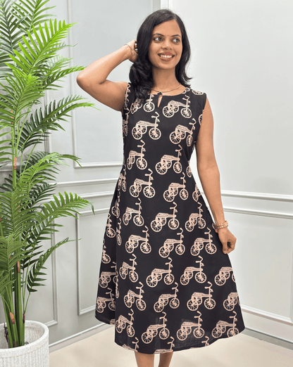 Isha Handblock Ajrakh One-piece
