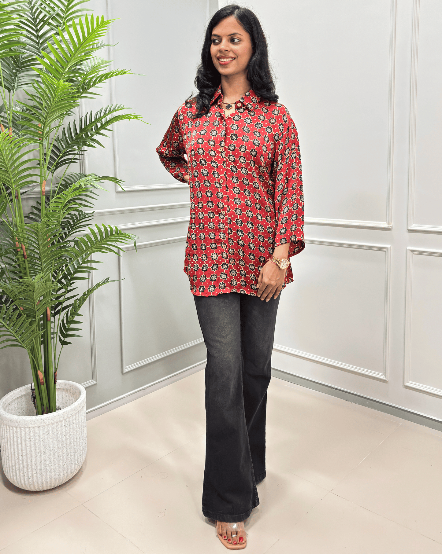 Adhira Modal Silk Shirt