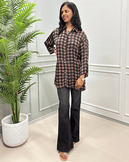 Adhira Modal Silk Shirt