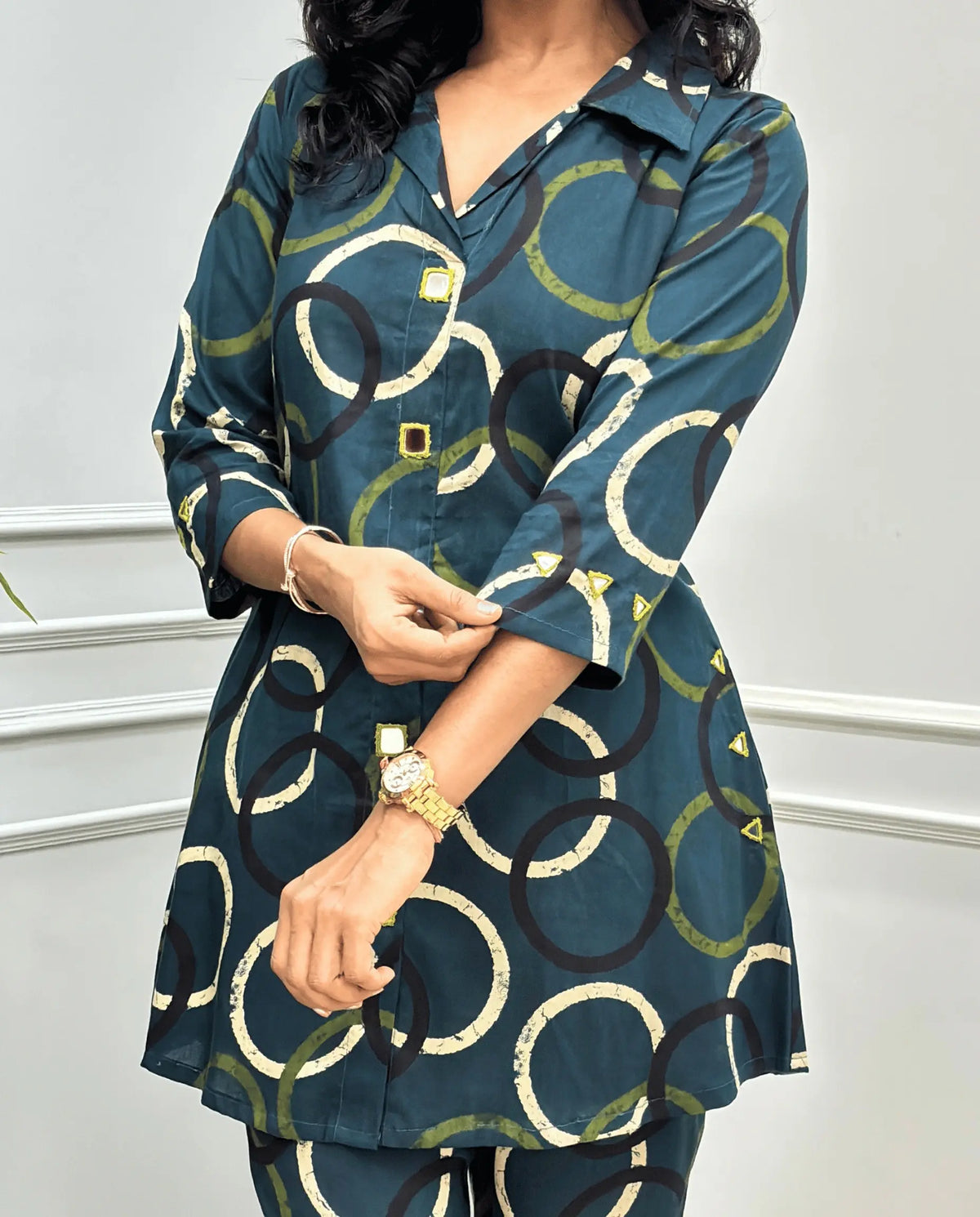 Shreya Ajrakh Co-ord Set