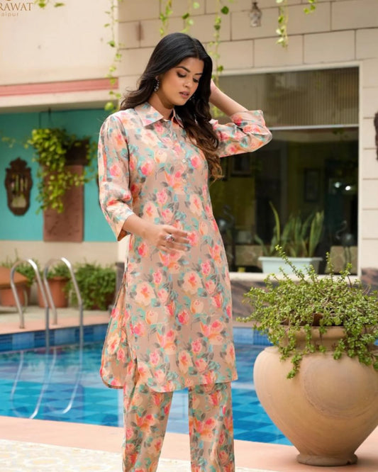 Premium Jaipuri Cotton Co-Ord Set