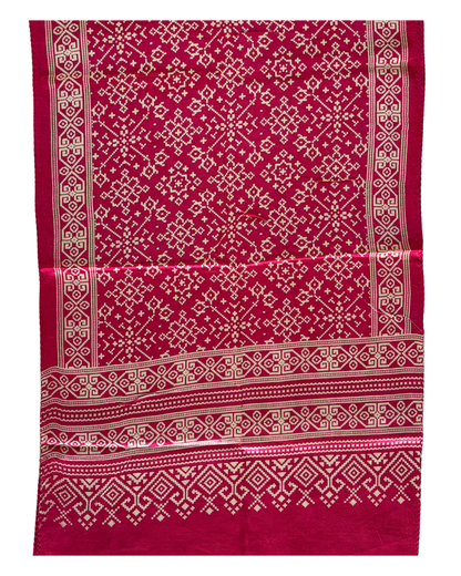 Patola Pure Mashru Silk Stole