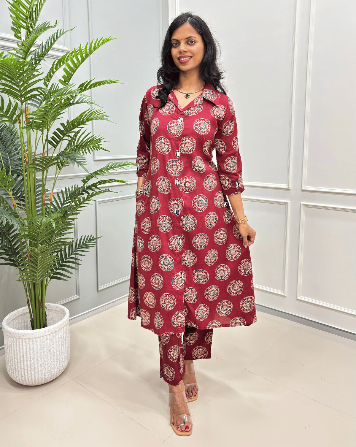 Shraddha Ajrakh Co-ord Set