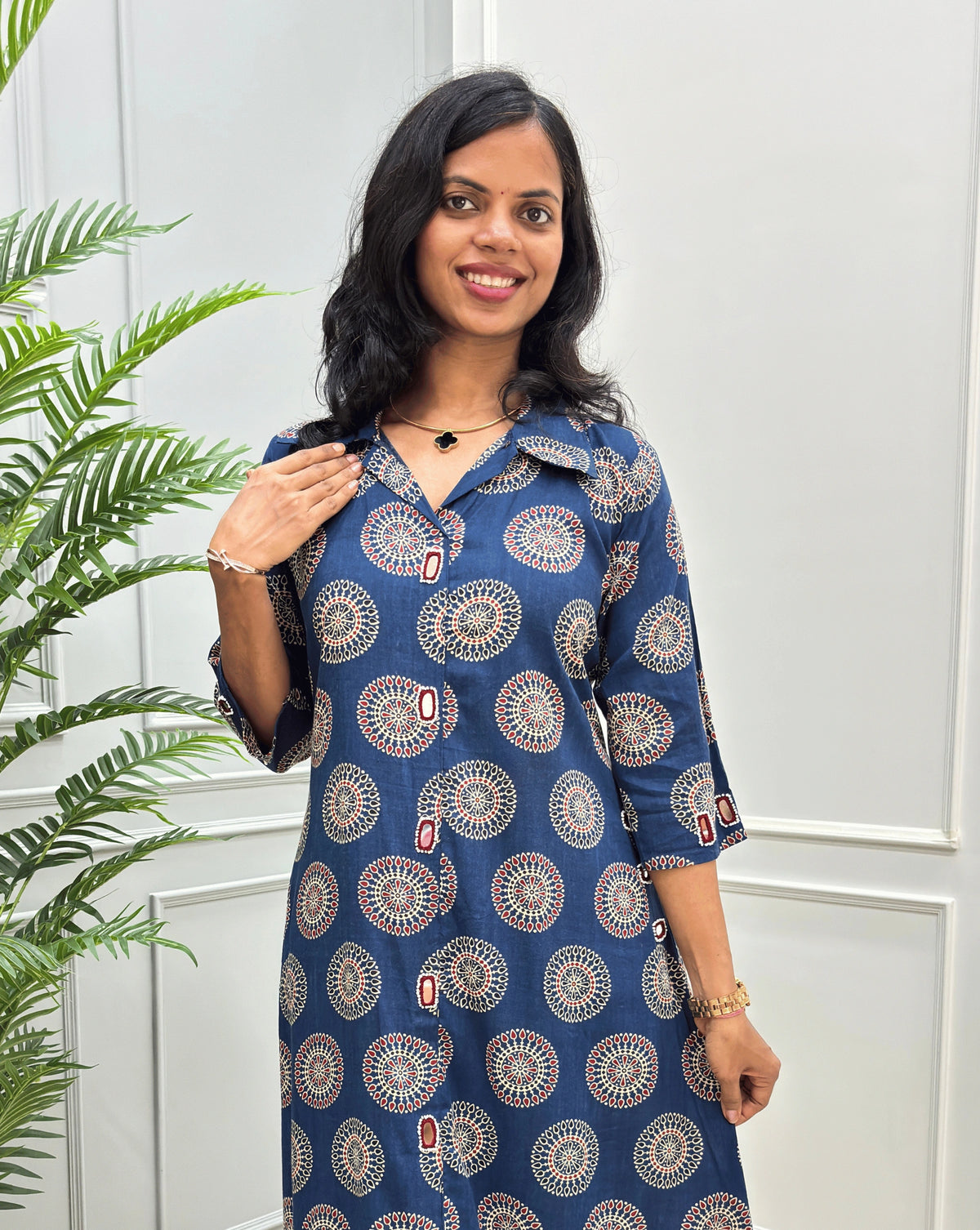 Shraddha Ajrakh Co-ord Set