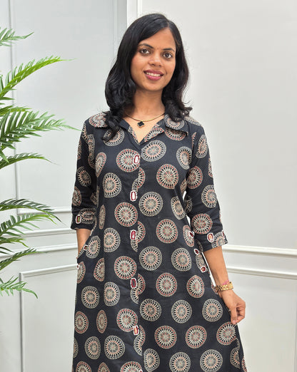 Shraddha Ajrakh Co-ord Set