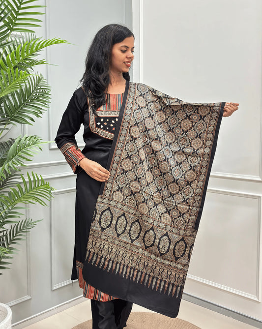 Khushi Pure Mashru Silk Stole