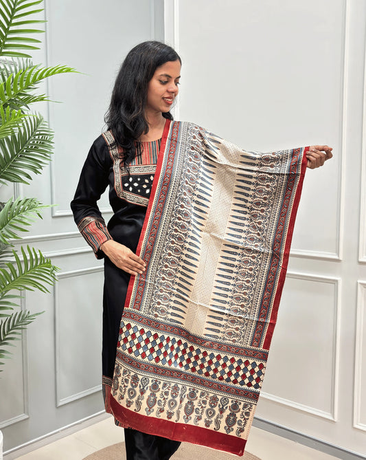 Kashik Mashru Silk Stole