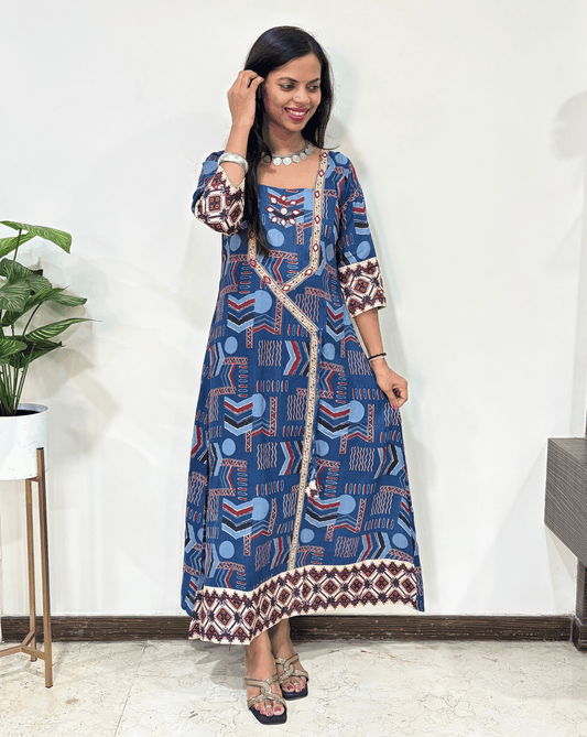 Anaya Patola Ajrakh One-piece Dress