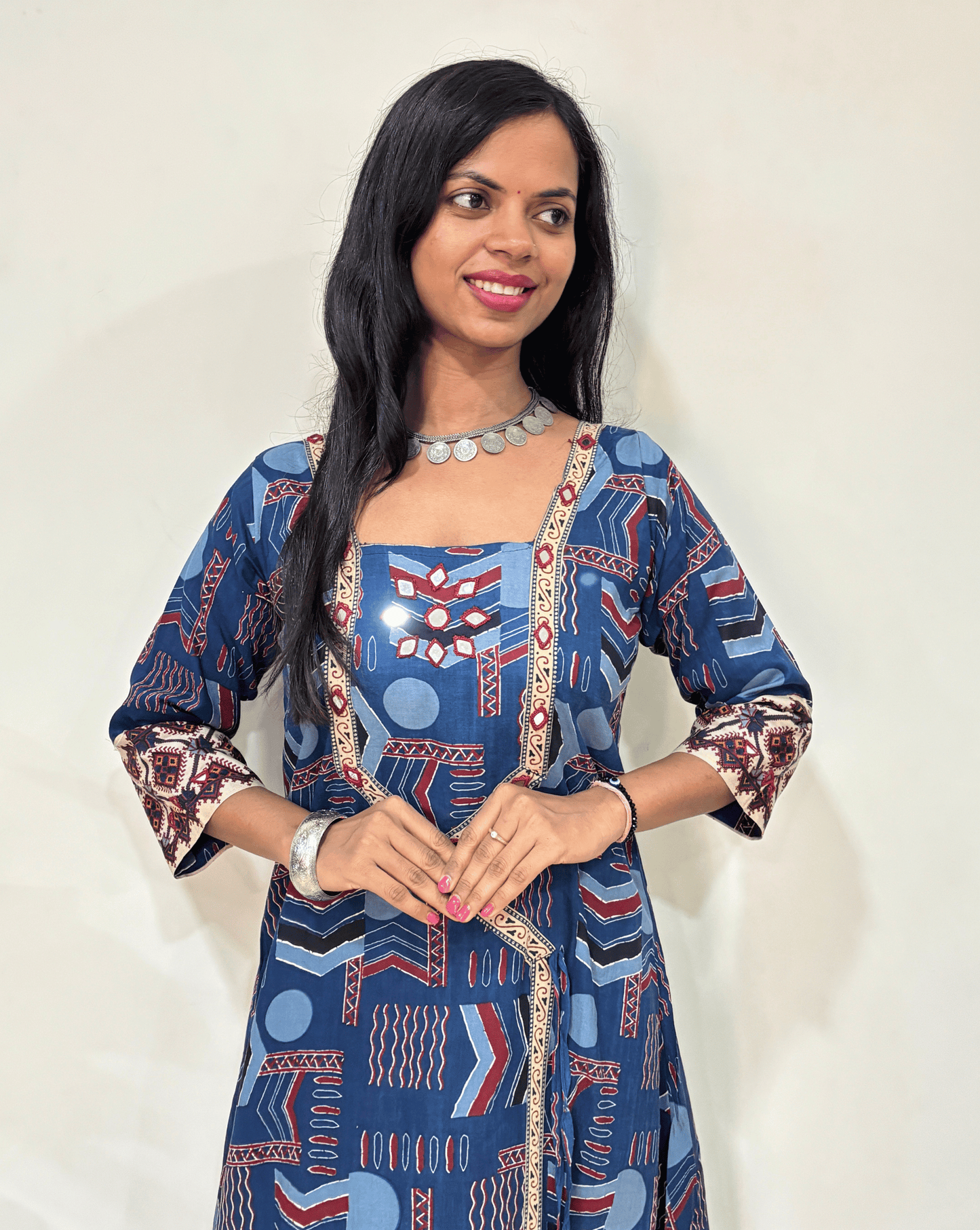 Anaya Patola Ajrakh One-piece Dress