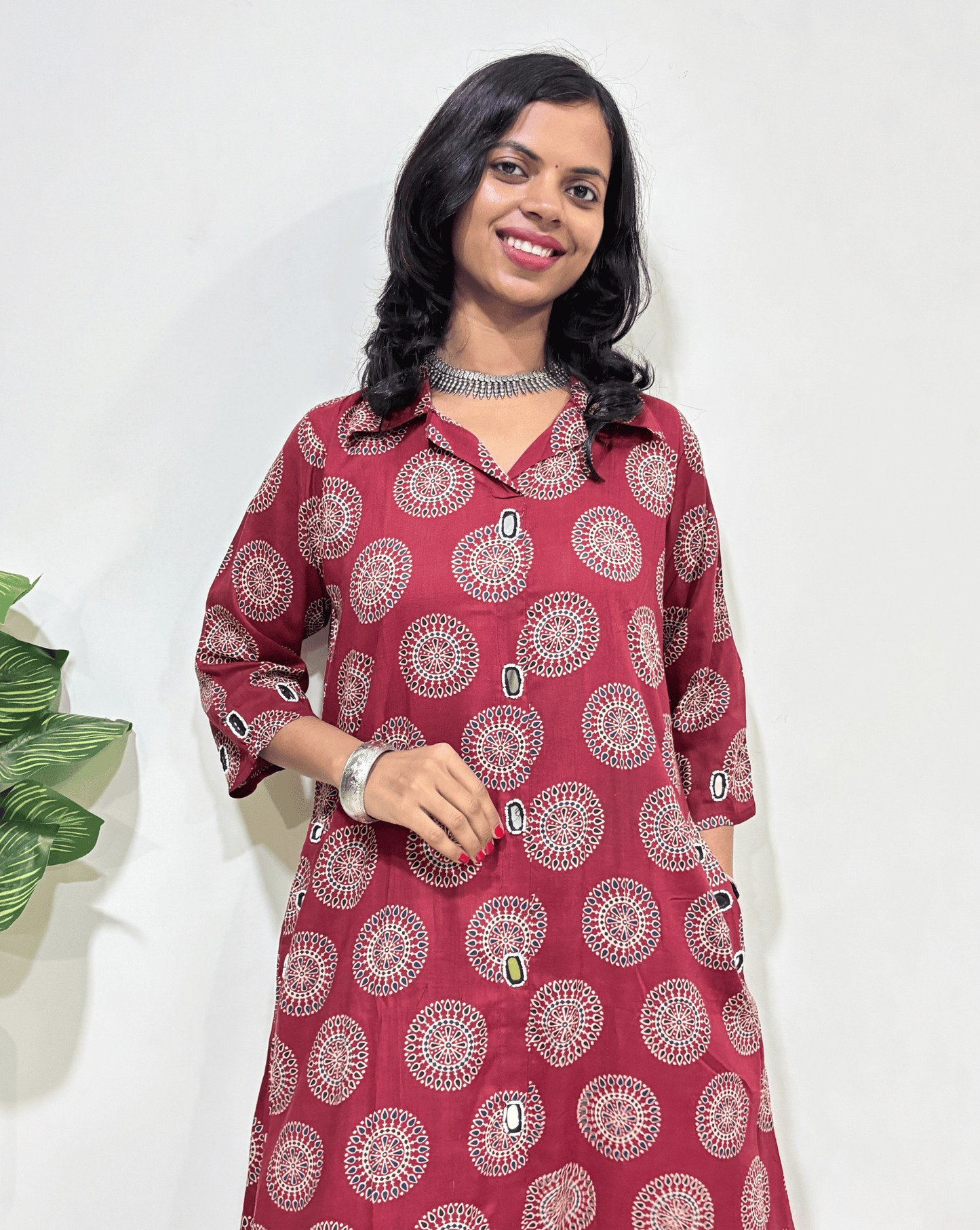 Shraddha Ajrakh Co-ord Set