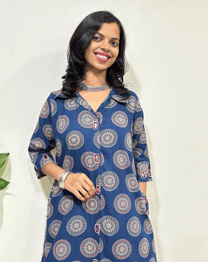 Shraddha Ajrakh Co-ord Set