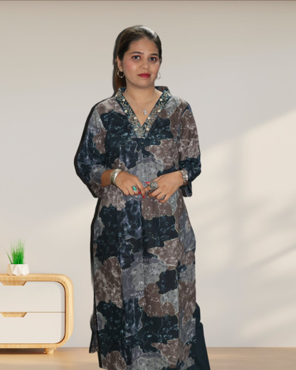 Premium Jaipuri Cotton Kurti Set