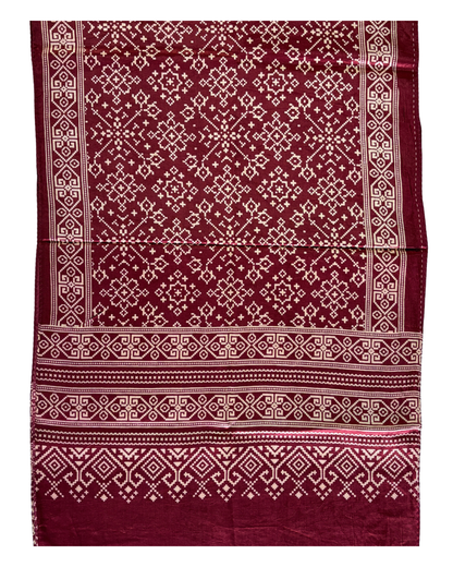 Patola Pure Mashru Silk Stole