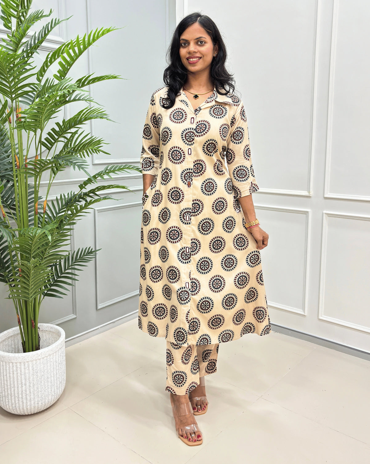 Shraddha Ajrakh Co-ord Set