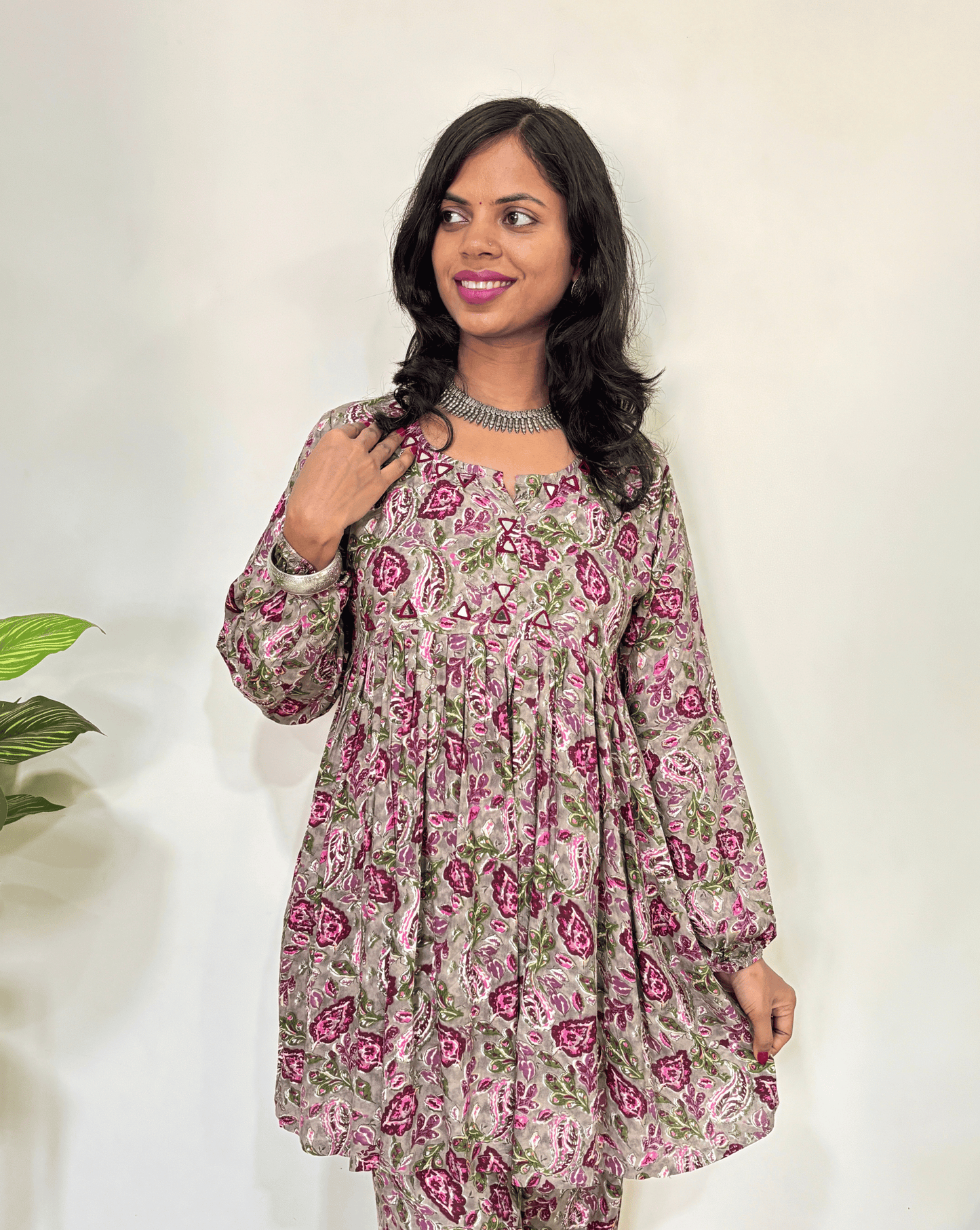 Meher Ajrakh Co-ord Set