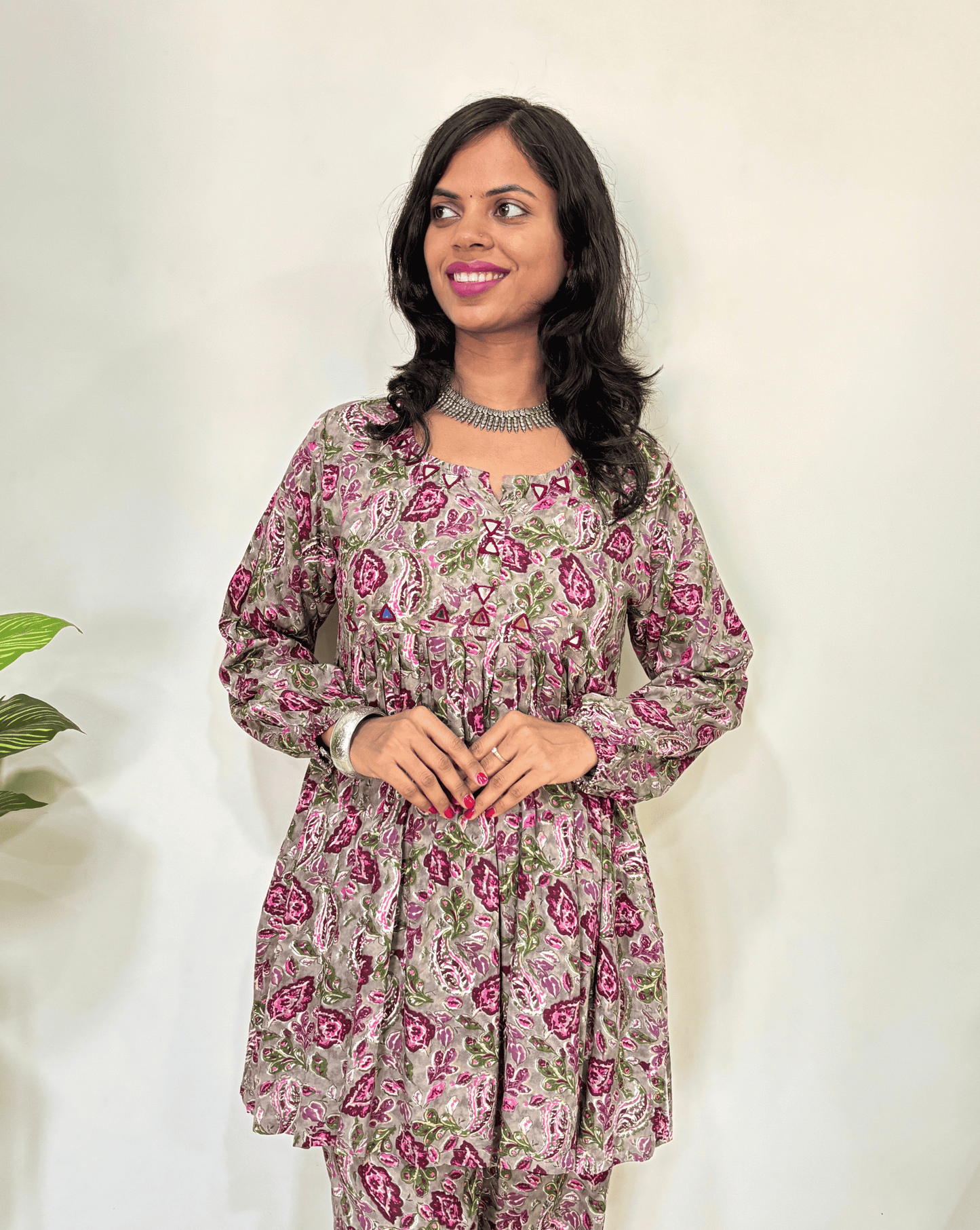 Meher Ajrakh Co-ord Set