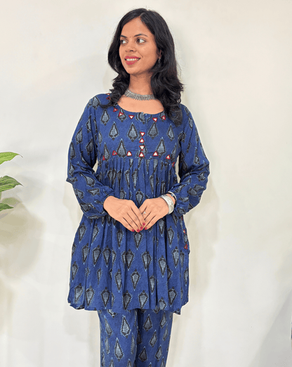 Meher Ajrakh Co-ord Set
