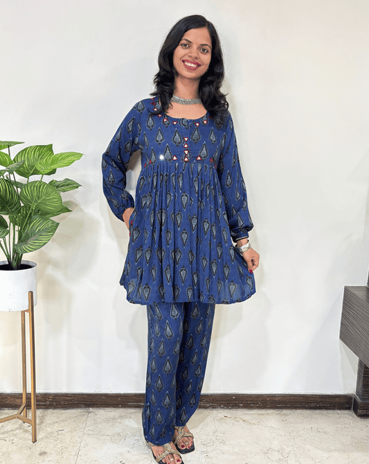 Meher Ajrakh Co-ord Set